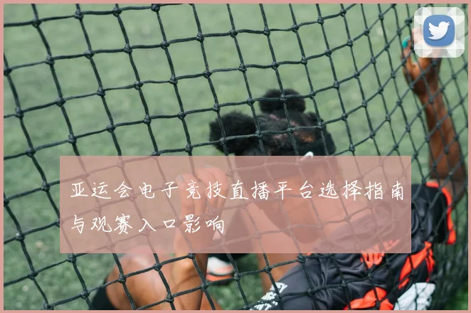 亚运会电子竞技直播平台选择指南与观赛入口影响